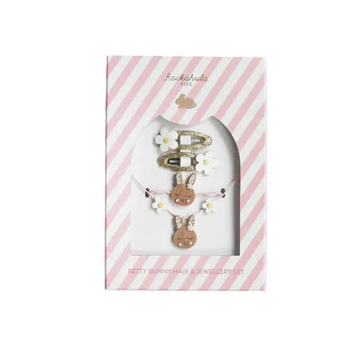 Betty Bunny Hair & Jewellery Set