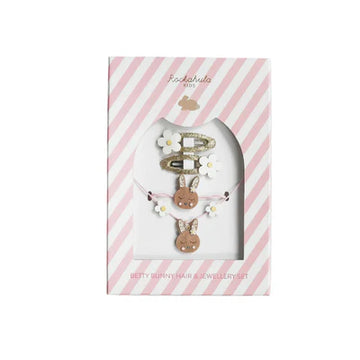 Betty Bunny Hair & Jewellery Set