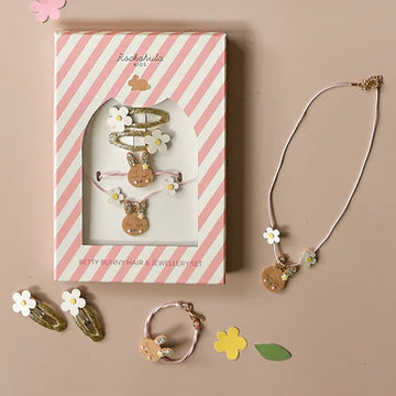 Betty Bunny Hair & Jewellery Set - 0