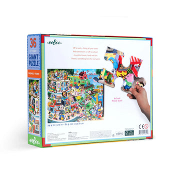 Friendly Town 36 Giant Puzzle - 0