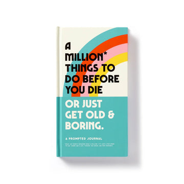 A Million Things to Do Before You Die Prompted Journal - 0
