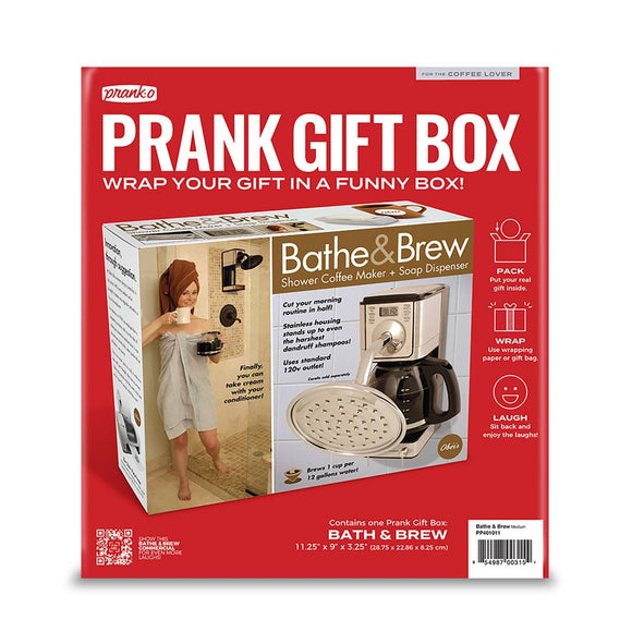 Prank Gift Box Bathe and Brew