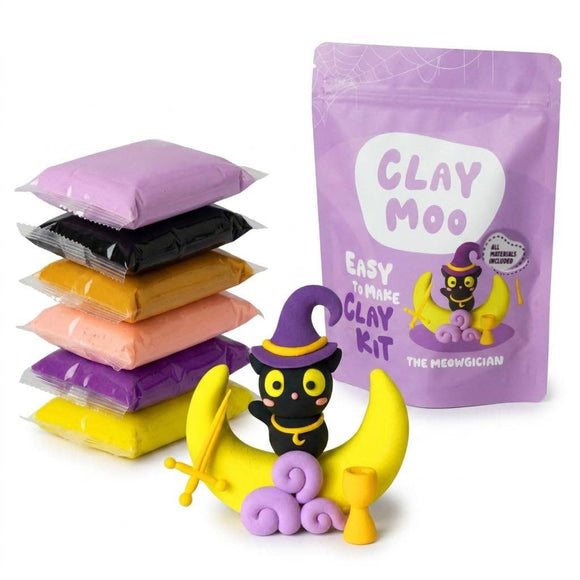 Halloween Cat Clay Crafting Kit