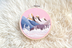 Three Sisters Winter DIY Embroidery Kit - 0