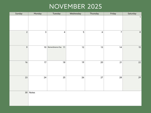 2025 Toronto Neighbourhood Calendar