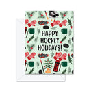 Happy Hockey Holidays  - Greeting Card-1