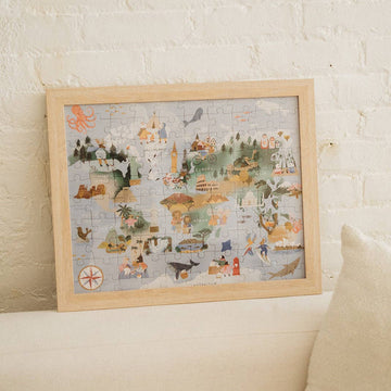 Around the World! A Look & Find Adventure 100 Piece