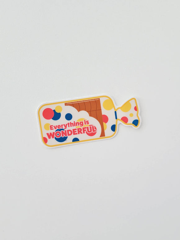 Everything Is Wonderful Sticker