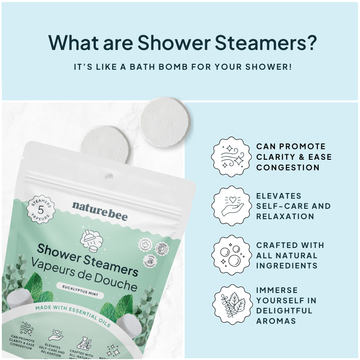 Refreshing Eucalyptus Mint Shower Steamers | Nature Bee - 0