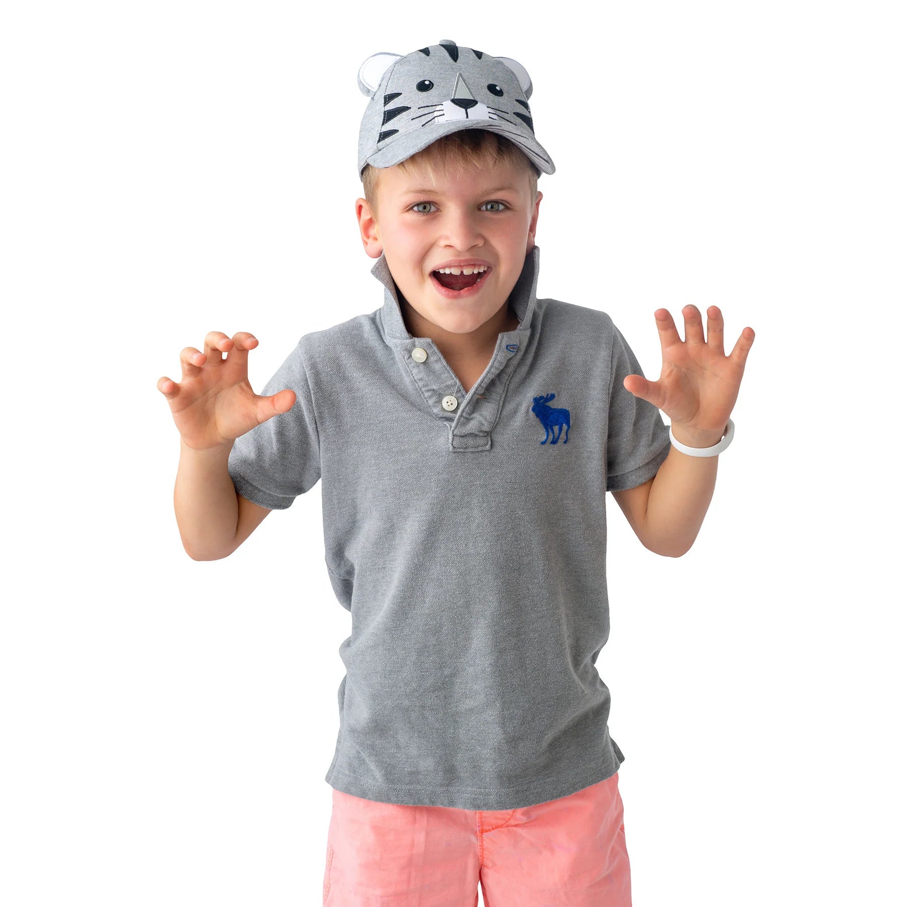 Kids UPF50+ Cap - Tiger