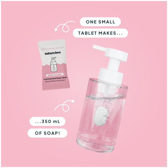 Warm Coconut Concentrated Foaming Hand Soap Tablet