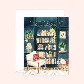 Best Chapter Yet Birthday Card | Book Theme - 0