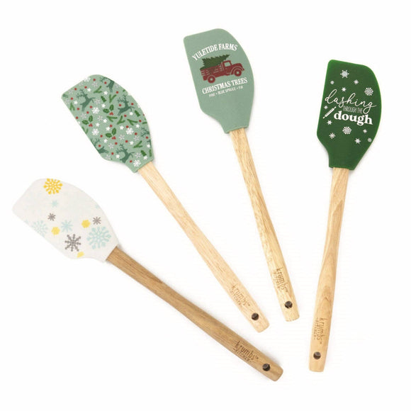 Krumbs Kitchen Holiday Spatulas