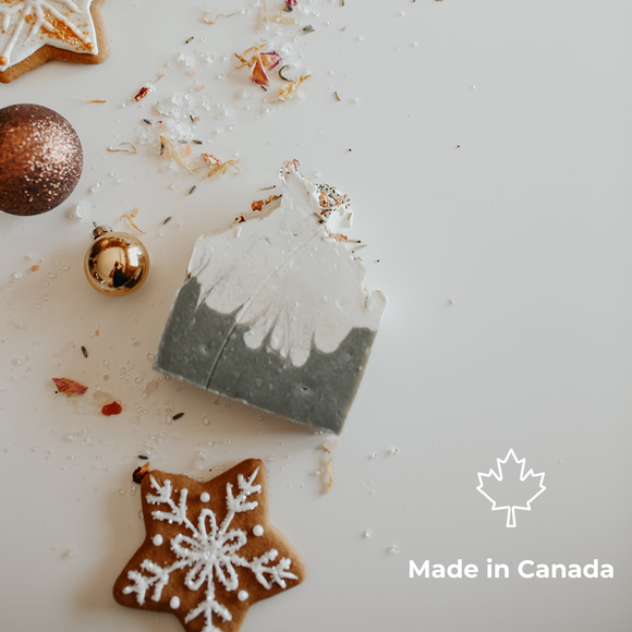 Frosted Forest Soap Bar: Holiday Collection