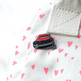 Curling Rock - Enamel Pin