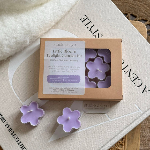 Little Bloom Tealight Candle Set