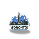 Toronto Skyline CN Tower Embroidered Iron-On Patch-1