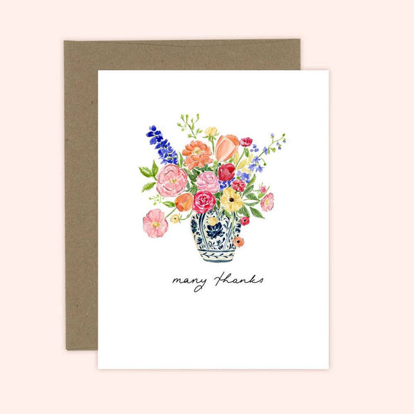 Many Thanks Greeting Card
