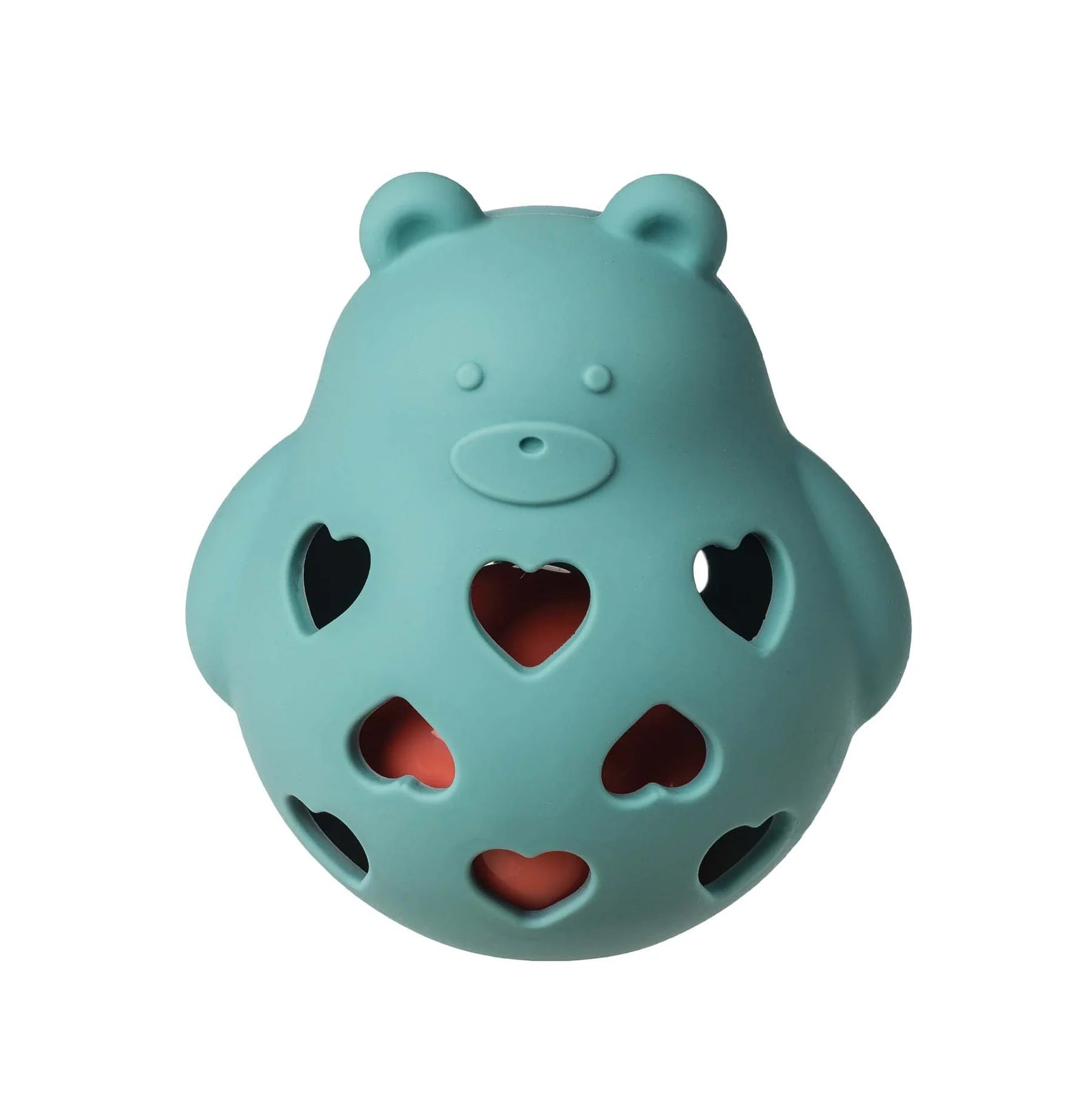 Simply Silicone Rattle - Teddy