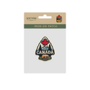 Canada Wilderness Maple Leaf Bear Embroidered Iron-On Patch-2