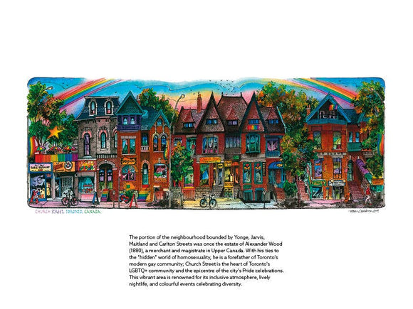 2027 Toronto Neighbourhood Calendar - 12" X 9"