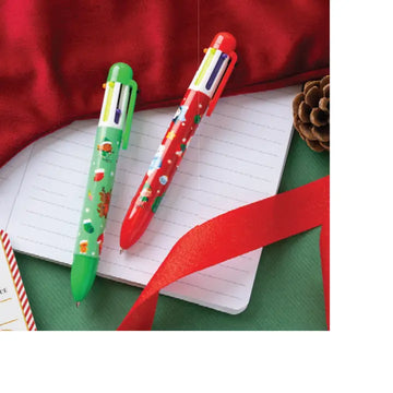 Jingle Bunch Christmas Multi Colour Pen (6 Colours) - 0