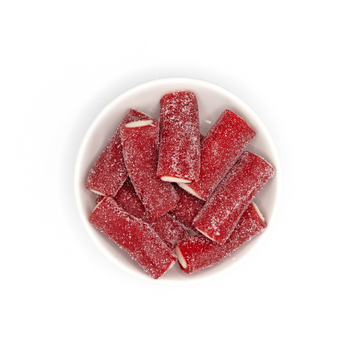 Sour Rambo Strawberry Log - 200g Jar - 0