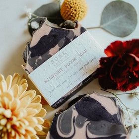 Midnight Bloom Soap Bar - Floral Collection - Made in Canada - 0