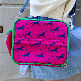 Yumbox Classic Lunch Bag – Insulated Equestrian-Inspired Tote with Vibrant Accents