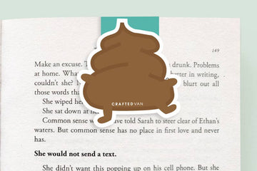 Poop - Jumbo Magnetic Bookmark - 0