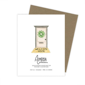 Welcome Home - Housewarming Greeting Card - 0