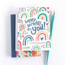 Rainbow Happy Birthday Card for Her-4