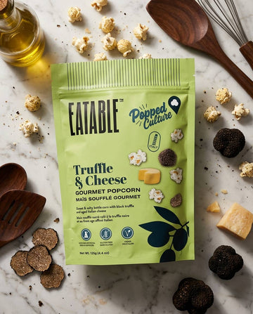 Popped Culture - Truffle & Cheese Popcorn (Vegan) - 0