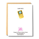 All The Things You Loved Are Now Vintage Game Pal Card-2