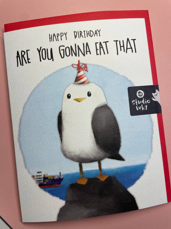 Greeting Card - Seagull