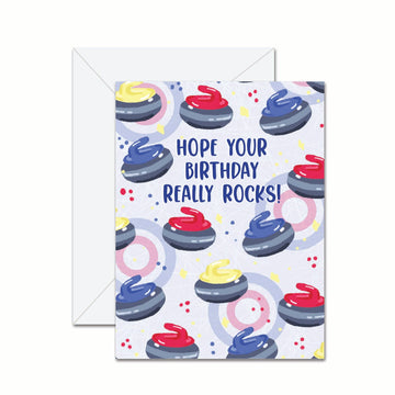 Hope Your Birthday Really Rocks! - Greeting Card