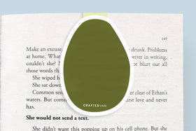 Avocado - Jumbo Magnetic Bookmark - 0