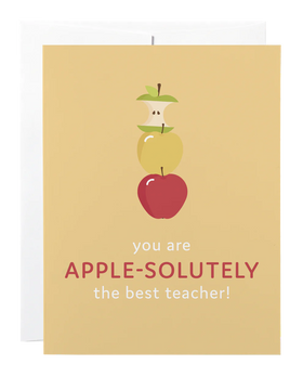 Apple-Solutely Card