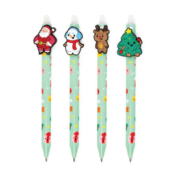 Inkredible Erasable Pen w/ Jingle Christmas Topper