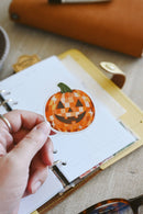 Disco Pumpkin - Fall Jack O Lantern Spooky Vinyl Sticker-6