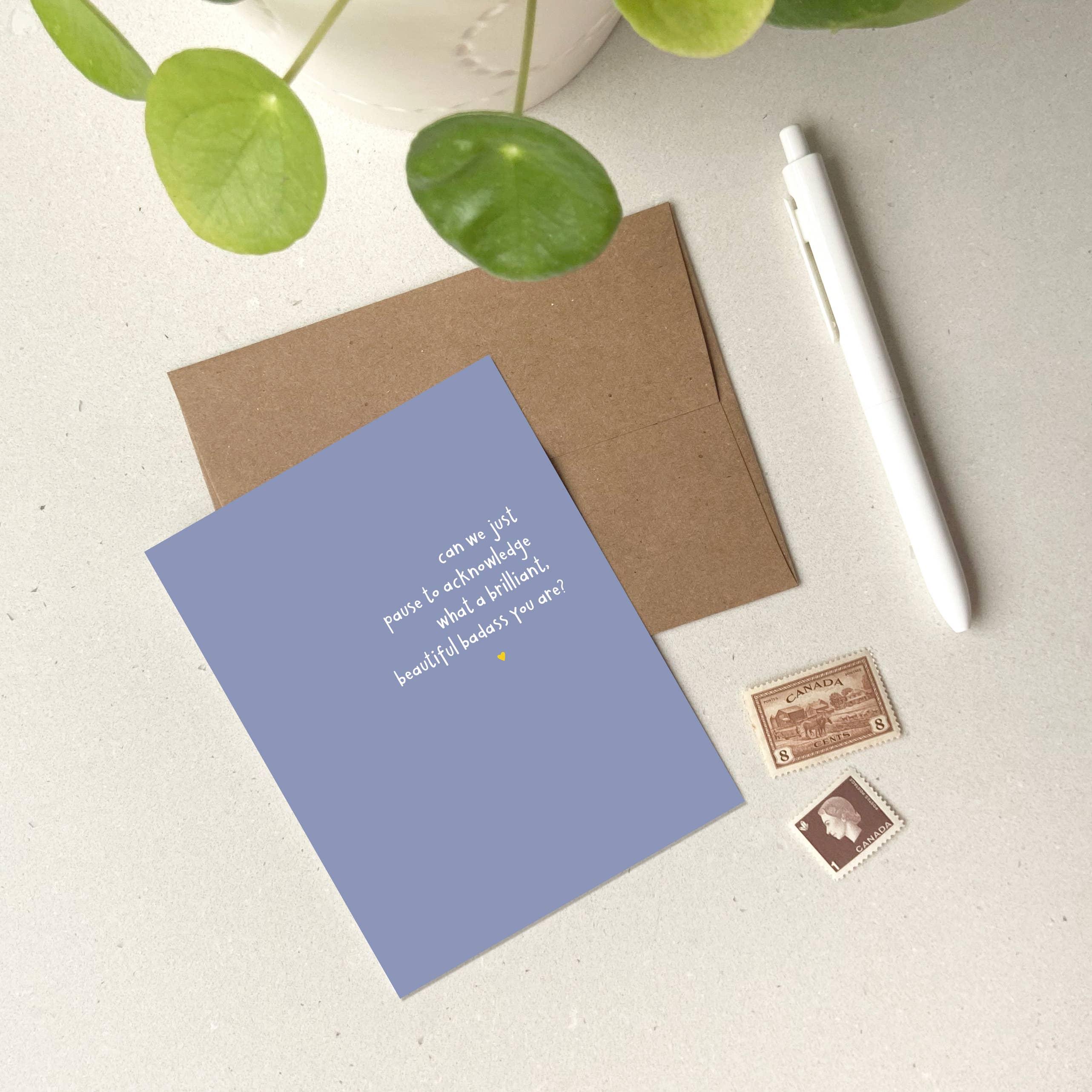 Beautiful Badass Card - 0