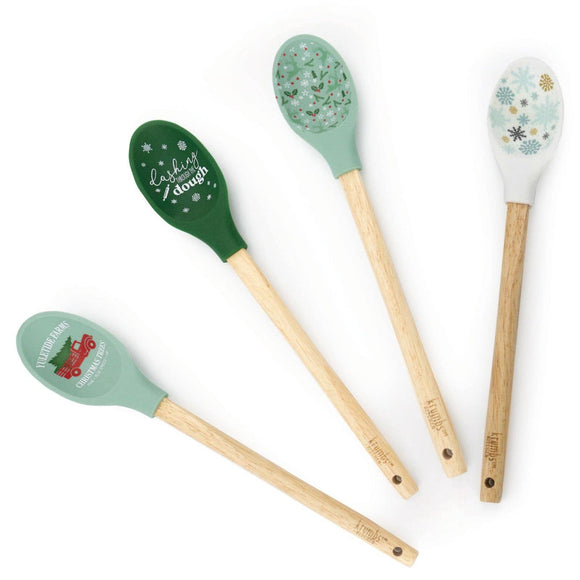 Krumbs Kitchen Holiday Mixing Spoon