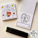 Little Doodle Notes Mini Coloring Book-2