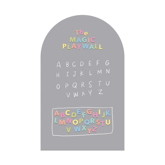 JUMBO Magic Playwall - Arch Magnetic Wall Decal for Kids