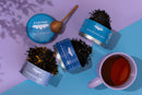 Earl Grey Tea Trio Tin & Spoon -Organic, Fair-Trade Tea Gift-7