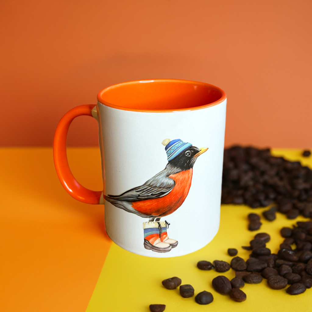 American Robin Mug