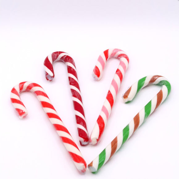 Peppermint (Red + White) Jumbo Candy Cane