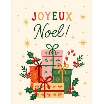 Noel Gifts Christmas Card - 0