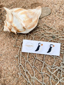 Puffin Clay Stud Earrings - newfoundland, maritimes-2
