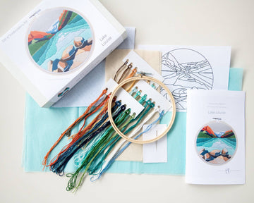 Lake Louise  DIY Embroidery Kit - 0